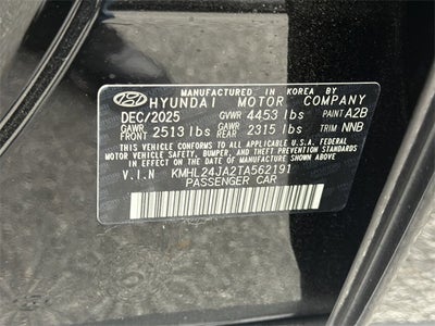 2026 Hyundai Sonata SE