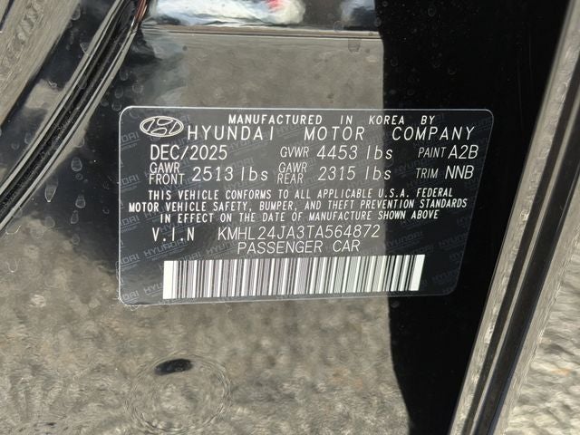 2026 Hyundai Sonata SE