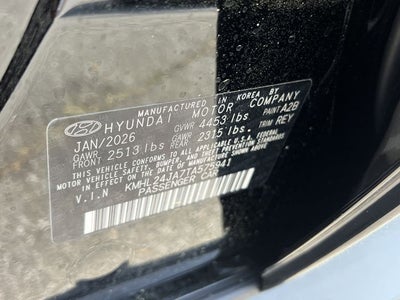 2026 Hyundai Sonata SE