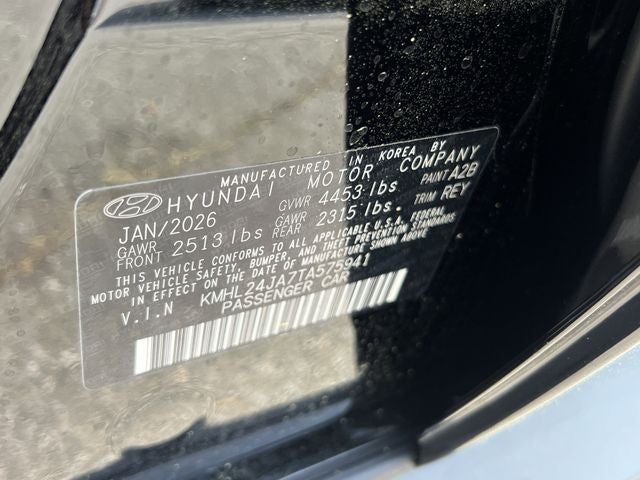 2026 Hyundai Sonata SE