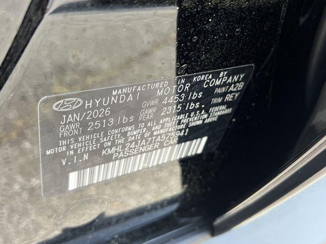 2026 Hyundai Sonata SE