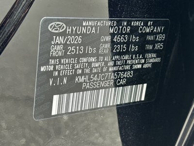 2026 Hyundai Sonata N Line