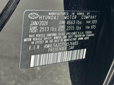 2026 Hyundai Sonata N Line