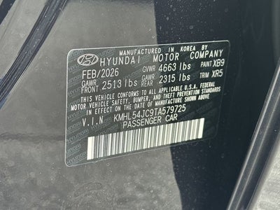 2026 Hyundai Sonata N Line