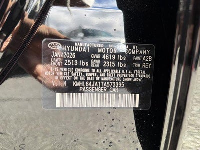 2026 Hyundai Sonata SEL Sport