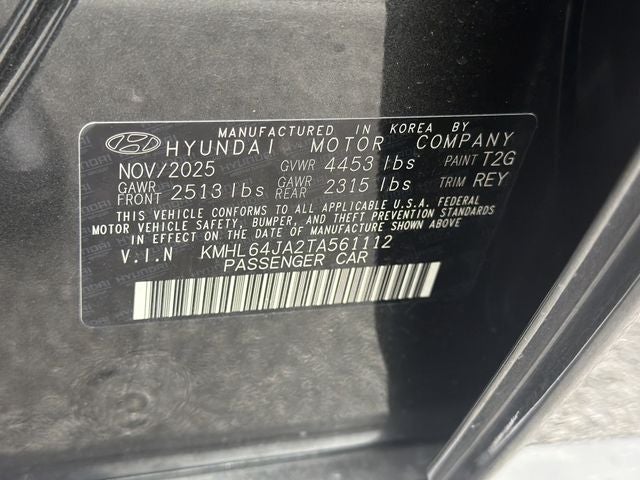 2026 Hyundai Sonata SEL Sport