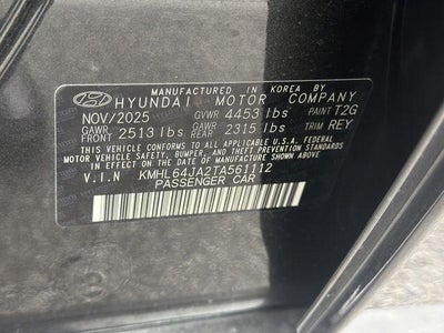 2026 Hyundai Sonata SEL Sport