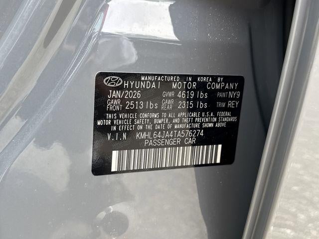 2026 Hyundai Sonata SEL Sport