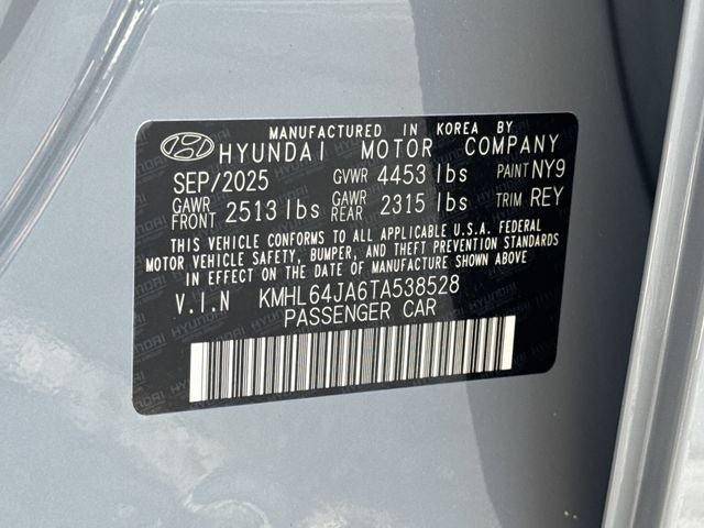 2026 Hyundai Sonata SEL Sport