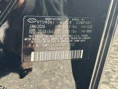 2026 Hyundai Sonata SEL Sport