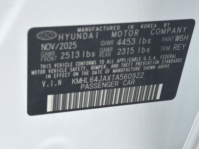 2026 Hyundai Sonata SEL Sport