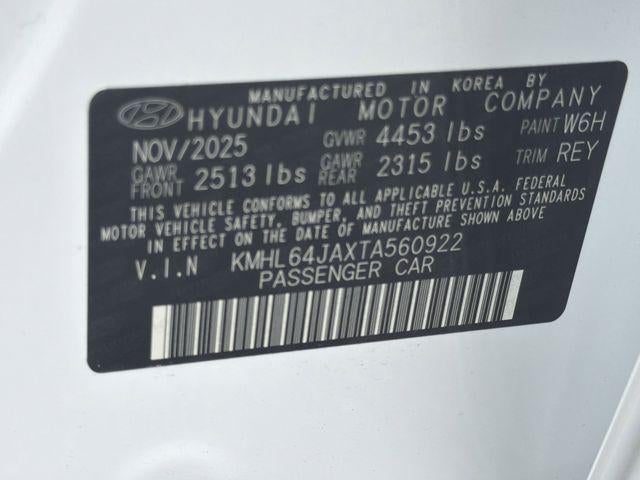 2026 Hyundai Sonata SEL Sport