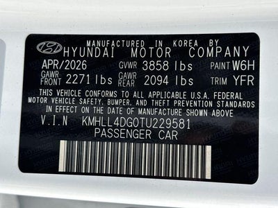 2026 Hyundai Elantra SE