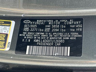 2026 Hyundai Elantra SE