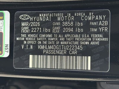 2026 Hyundai Elantra SEL Sport