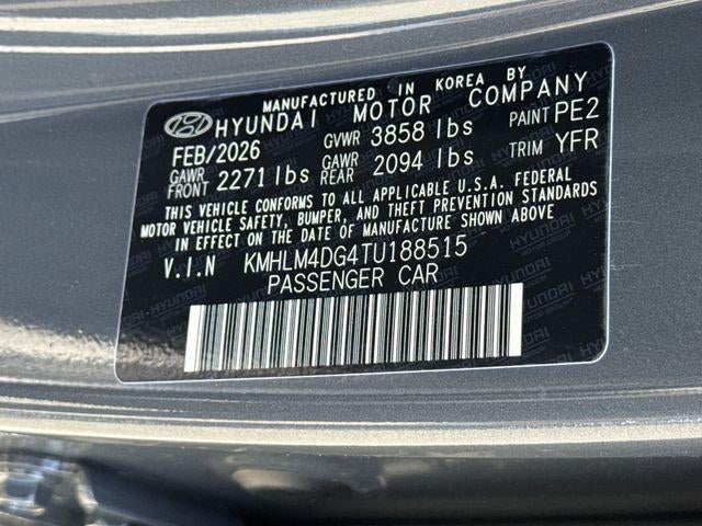 2026 Hyundai Elantra SEL Sport