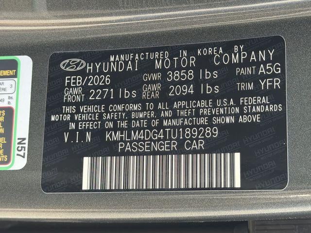 2026 Hyundai Elantra SEL Sport