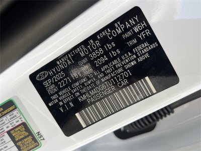 2026 Hyundai Elantra SEL Sport