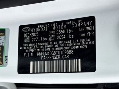 2026 Hyundai Elantra SEL Sport