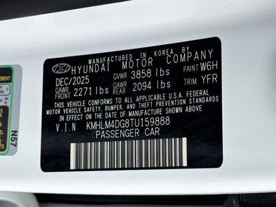 2026 Hyundai Elantra SEL Sport