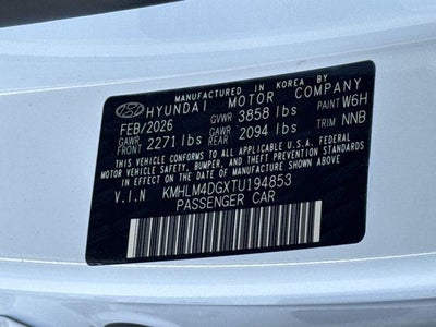 2026 Hyundai Elantra SEL Sport