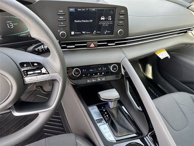 2025 Hyundai Elantra Hybrid Blue