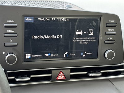 2025 Hyundai Elantra Hybrid Blue