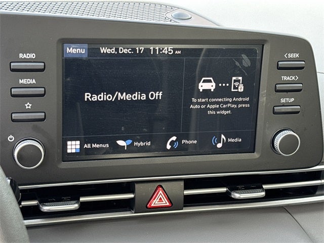 2025 Hyundai Elantra Hybrid Blue