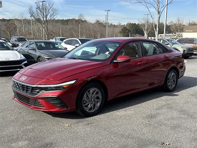 2025 Hyundai Elantra Hybrid Blue