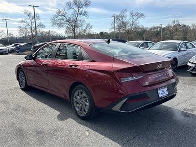 2025 Hyundai Elantra Hybrid Blue