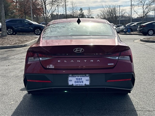 2025 Hyundai Elantra Hybrid Blue