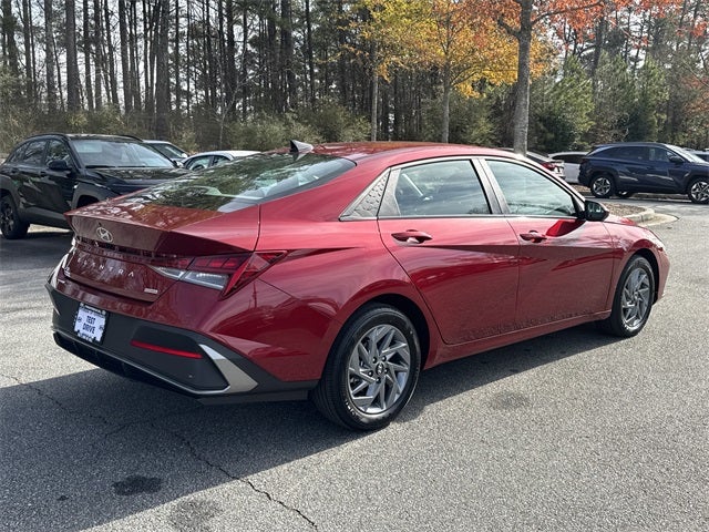 2025 Hyundai Elantra Hybrid Blue