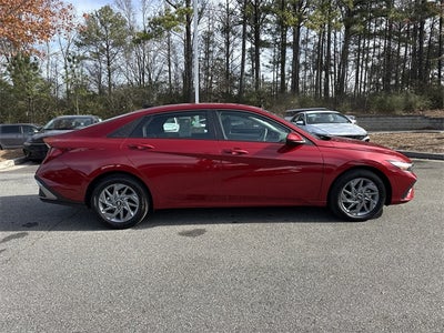 2025 Hyundai Elantra Hybrid Blue