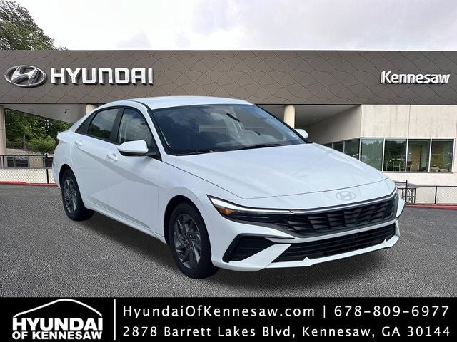 2026 Hyundai Elantra Hybrid Blue
