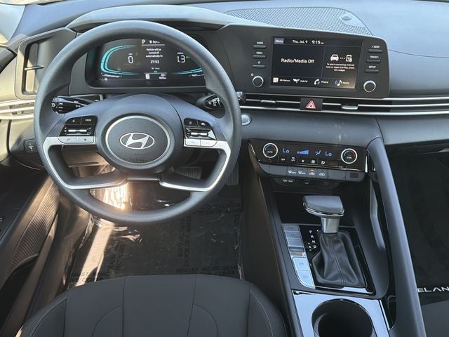 2026 Hyundai Elantra Hybrid Blue