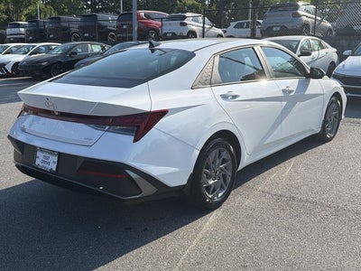 2026 Hyundai Elantra Hybrid Blue