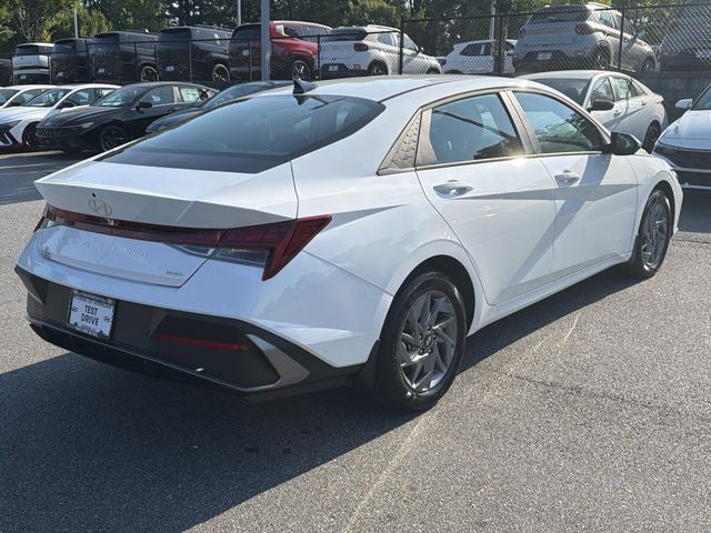 2026 Hyundai Elantra Hybrid Blue