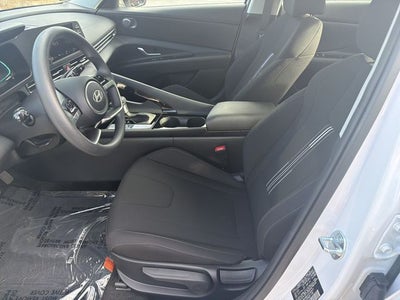 2026 Hyundai Elantra Hybrid Blue