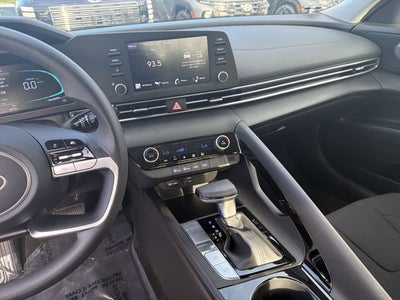2026 Hyundai Elantra Hybrid Blue