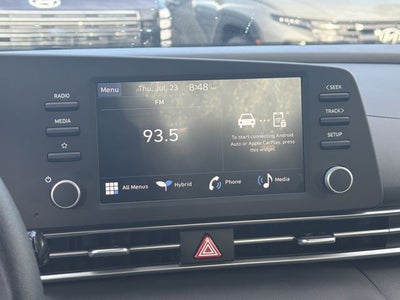 2026 Hyundai Elantra Hybrid Blue