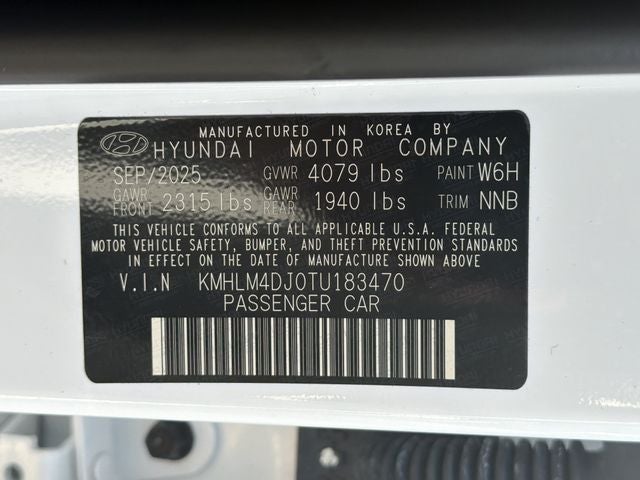 2026 Hyundai Elantra Hybrid Blue