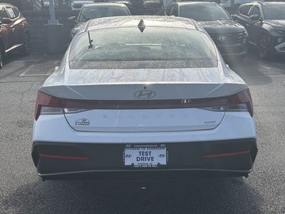 2026 Hyundai Elantra Hybrid Blue