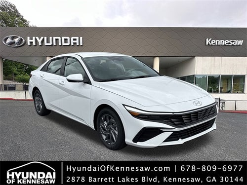 2026 Hyundai Elantra Hybrid Blue