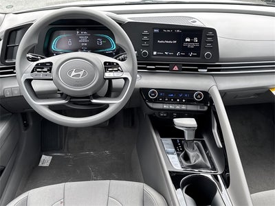 2026 Hyundai Elantra Hybrid Blue