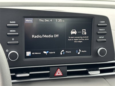 2026 Hyundai Elantra Hybrid Blue