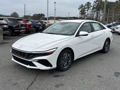 2026 Hyundai Elantra Hybrid Blue