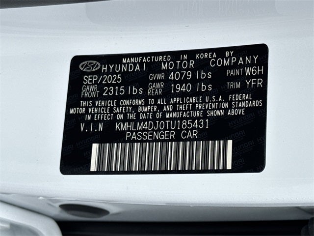 2026 Hyundai Elantra Hybrid Blue