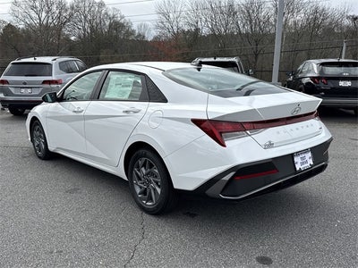 2026 Hyundai Elantra Hybrid Blue