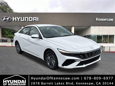 2026 Hyundai Elantra Hybrid Blue