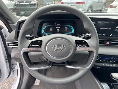 2026 Hyundai Elantra Hybrid Blue